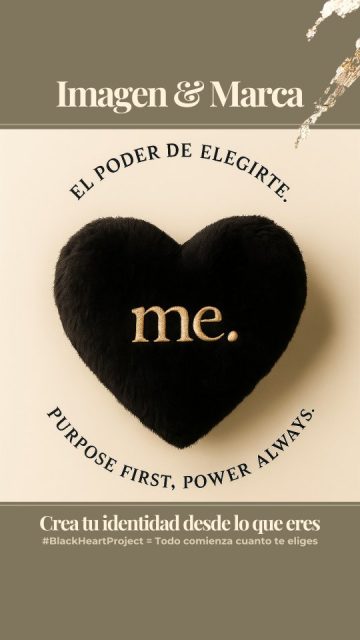#BlackHeartProject = Todo comienza cuando te eliges 
#🖤Me #Mantra #ElenaRose #YoSoy by #ImagenyMarca #Imagen&Marca

🦋 1 de Nov. 2025 Lanzamiento Sitio Web