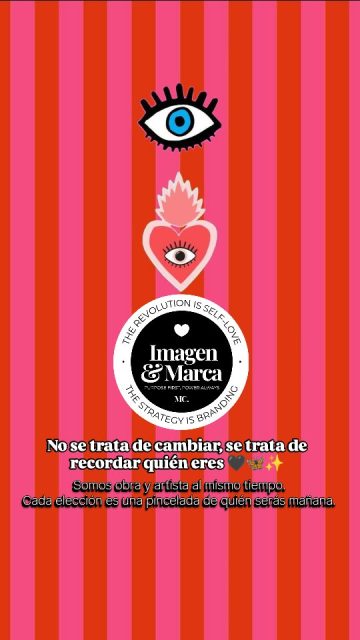 Conviértete en el camino 💫

Marca Personal 🌟
Bienestar 🌿
Imagen 🧬